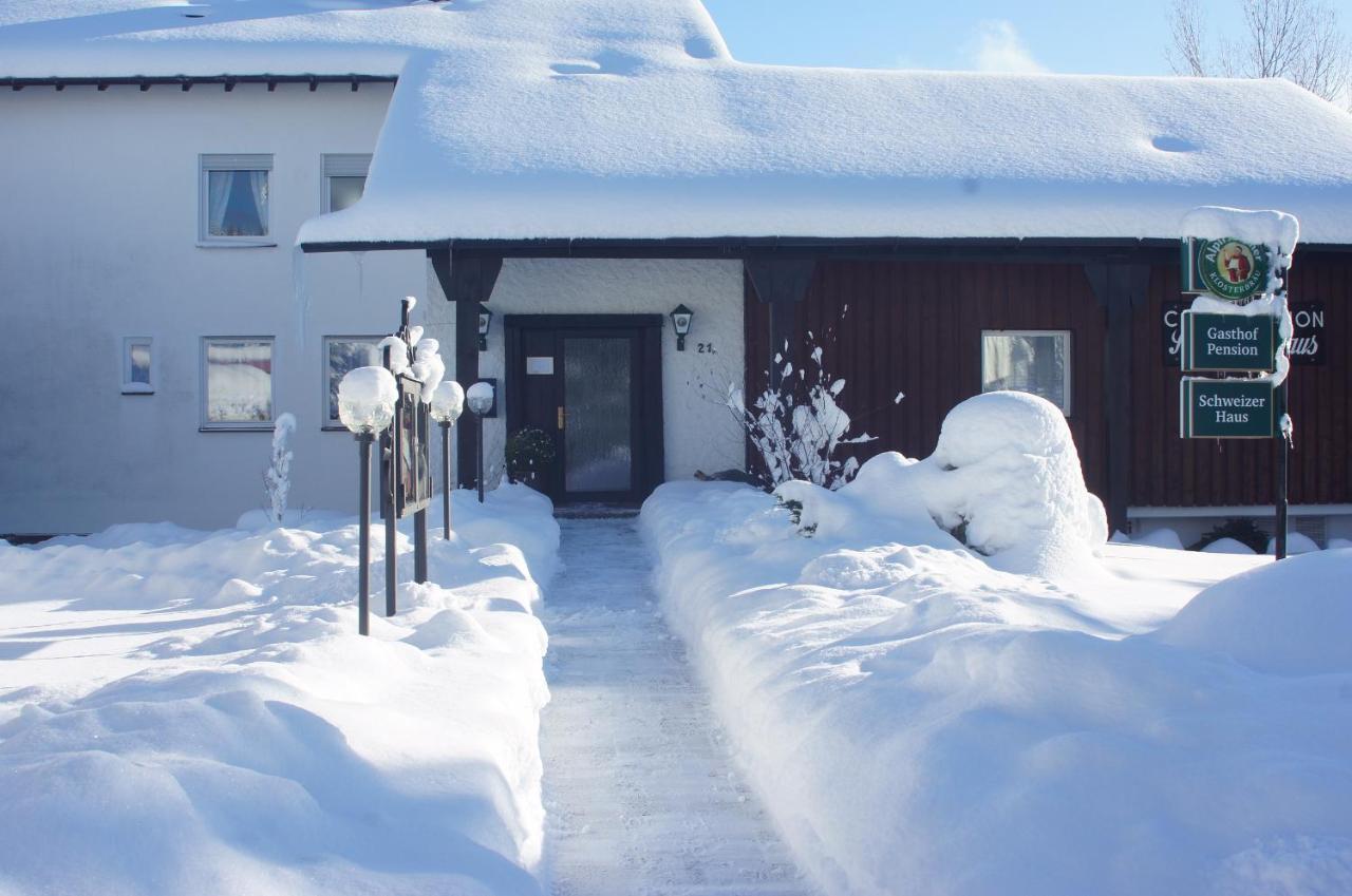 Landhotel Garni Schweizerhaus Schönwalde Eksteriør bilde